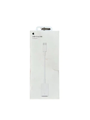 Apple USB-C to USB Adapter White MW5L3AM/A Genuine - Image 1 of 3