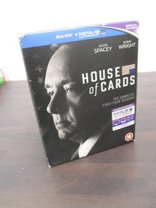 House Of Cards: Seasons 1-4 [Blu-ray] Preowned Good Condition