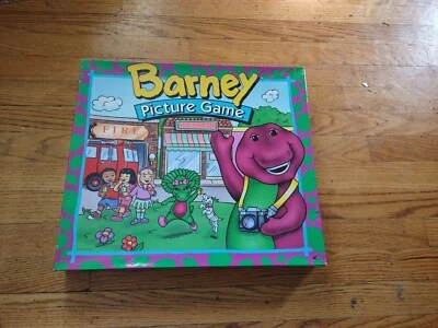Barney Picture Game No40166 1993 Parker Brothers Отличное состояние товара  - Изображение 1 из 4