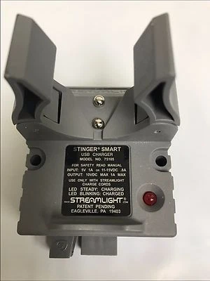 Streamlight 75105 USB Smart Charger Holder For Stinger ONLY Genuine OEM - Image 1 of 2