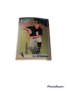 2010 Bowman Chrome Prospects Refractors #BCP69 C.J. Retherford WHITE SOX.