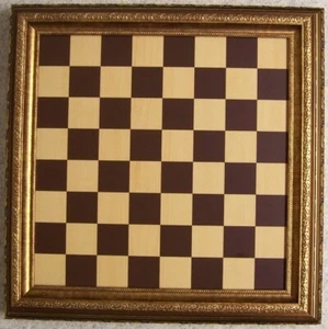 Chess Board with Storage Recess 17" Walnut & Maple veneers and solid wood NEW - Picture 1 of 5
