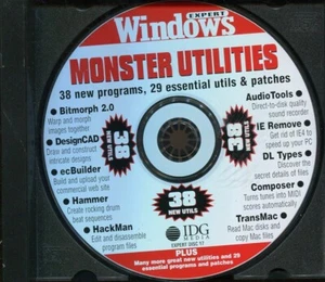 Expert Windows - Monster Utilities - PC CD Rom - Disque seul sans étui, pas de paperasse - Photo 1/1