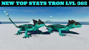 🔥ARK Survival Ascended PvE PC/XBOX/PS5 NEW Top Stats Glowtail Tron 718m - Picture 1 of 13