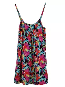 Roxy Dress Womens Casual Floral Size L - Picture 1 of 9