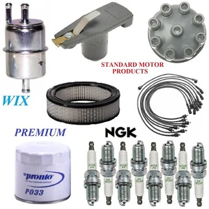 Kit de afinación filtros tapones de cable para Jeep Wagoneer V8 5,9 L y 6,6 L 1977-1978 - Imagen 1 de 1