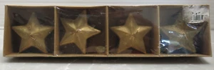 New Package of Floating Gold Star Candles Sealed - Picture 1 of 6