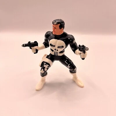 1990 The Punisher Action Figure Marvel Vintage 4" Good Condition - Image 1 of 4
