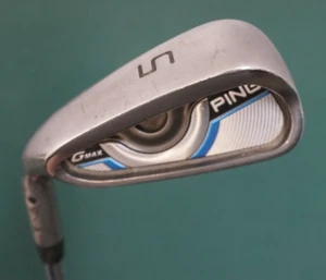 Left-Handed Ping G Max Black Dot 5 Iron Regular Steel Shaft * WEIGHT MISSING * - Picture 1 of 4
