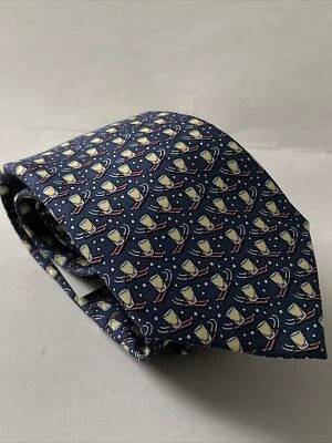 VINEYARD VINES MOONSHINE NEW MEN'S SILK NECK TIE Foto 1 de 4