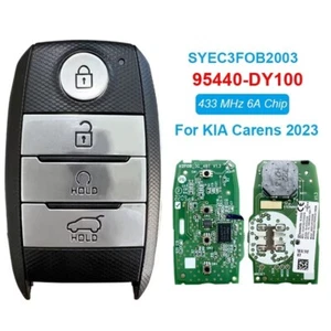 Genuine Smart Key Keyless Remote For KIA Carens 2023 433MHZ 6A Chip 95440-DY100 - Foto 1 di 3