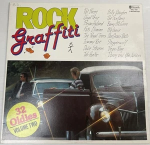 Rock Graffiti Vol II 2x Vinyl Records Various Artists 12” 33 RPM DXL2-7201 1978 - Picture 1 of 24