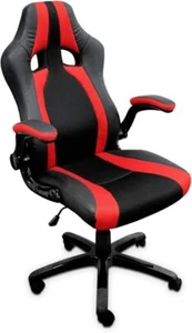 Atlantis Land Triton R9 Sedia Da Gaming Per Pc Seduta Imbottita NerO-Rosso - Foto 1 di 1