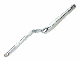 ORIGINAL! ONE/PIECE CRANK FLAT 175MM CHROME. - Picture 1 of 1