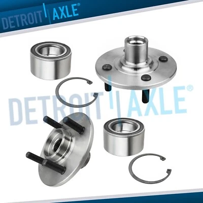 Front Wheel Bearing and Hubs for 1991 1992 1993 1Saturn SC1 SC2 SL1 SL2 SW1 SW2 - Image 1 of 4