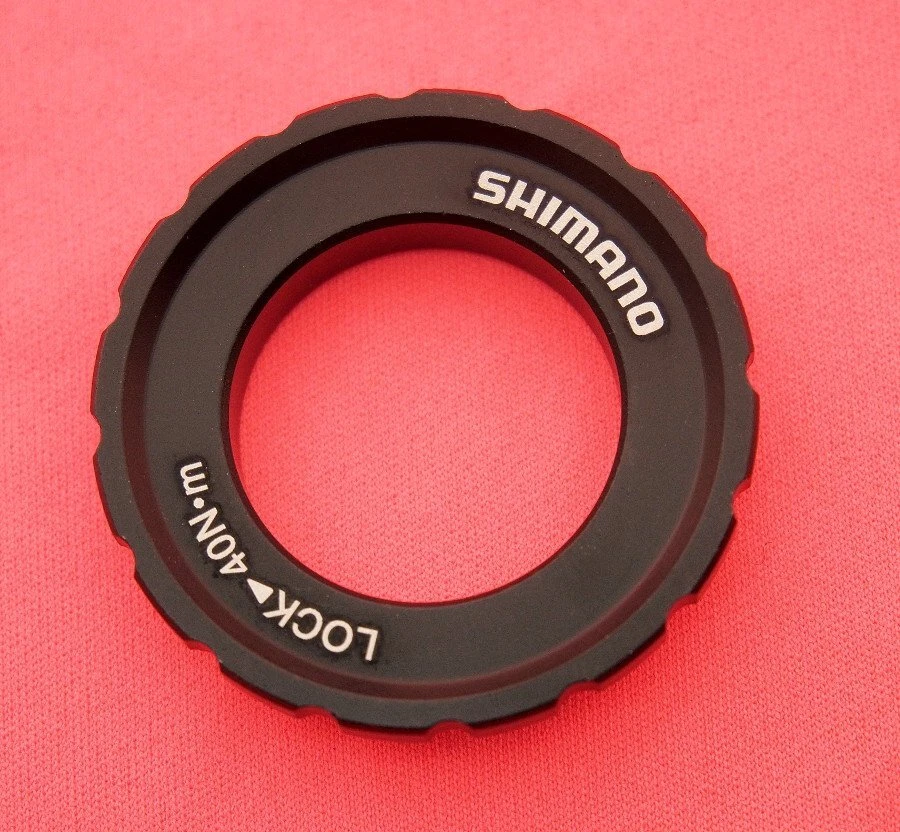 Shimano HB-M618/ HB-618-B Front Hub Lock Ring & Washer, fits HB-M988/M8010/M678 - Image 1 of 1