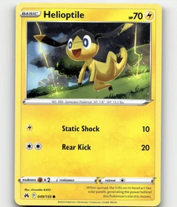 Pokemon Helioptile 049/159 Crown Zenith Common - Picture 1 of 1