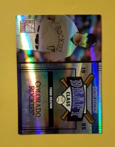 2004 Donruss Elite Draft Class /500 Kerry Wood Todd Helton #DC-20 Extra Edition