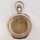 Antique Rockford Open Face Pocket Watch Case for 18 Size Coin Silver Modified