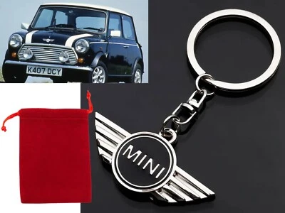 100% Luxury Mini Car Logo Keyring – Gift for Him Her – Wedding Birthday