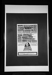 Original ANTI BOREDOM PARTY P.N.E Gardens, Vancouver BC Canada 1967 Poster - Picture 1 of 1