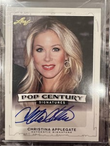 2014 Leaf Pop Century Christina Applegate Auto Autograph
