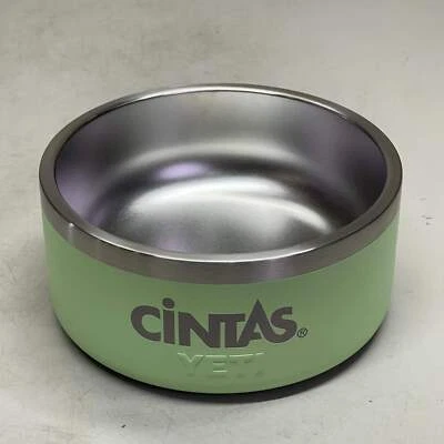 YETI Boomer Dog Bowl *HAS "CINTAS" Branding* 4 Cup (32 oz) Key Lime 4550 - Image 1 of 4