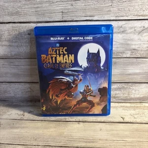 Aztec Batman Clash of Empires (Blu-ray) No Digital Ships Free Special Features - Foto 1 di 6