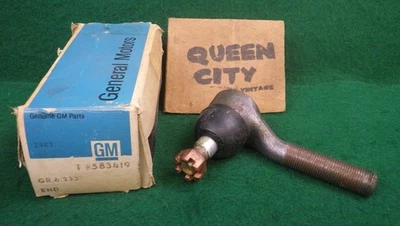 NOS GM Tie Rod End 583419 1961 1962 Oldsmobile 88 dirección manual Foto 1 de 4
