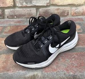 $155 NIKE Zoom VOMERO 16 Womens Running Shoes - DA7698-010 Black & White Size 8 - Picture 1 of 6
