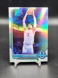 Tarjeta de novato 2021-22 Bowman Chrome University Johnny Juzang Refractor #97 UCLA RC - Imagen 1 de 4