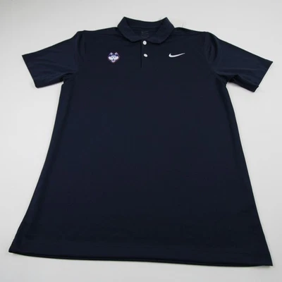 Nuevo polo UConn Huskies Nike Dri-Fit para hombre azul marino Foto 1 de 4