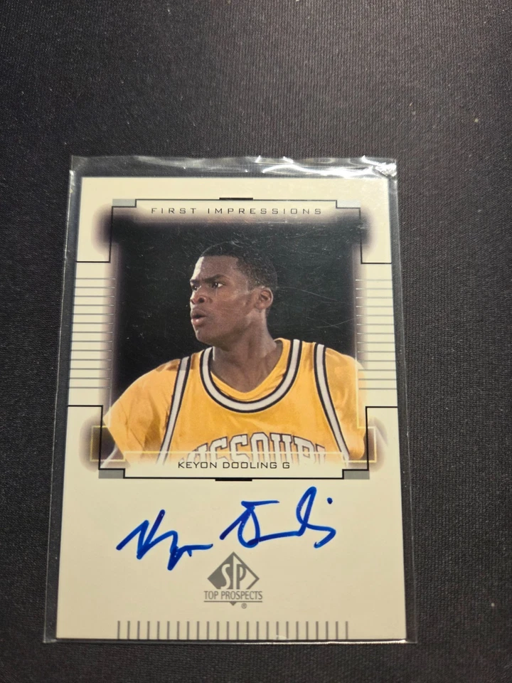 2000-01 SP Top Prospects - First Impressions #KD Keyon Dooling Auto - Image 1 of 1