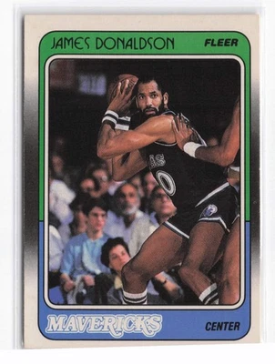 James Donaldson 1988-89 Fleer #29 - Image 1 of 2