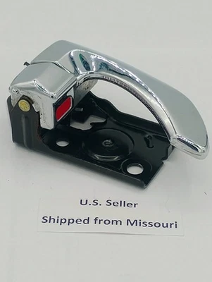 2002 - 2006 Hyundai Santa Fe conjunto de maçaneta interna traseira direita passagem lateral - Imagem 1 de 3