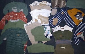 Lot of 30 Baby Boy Size 3m 0-3 Months Carter's Gerber  Outfits Sets Bundle 