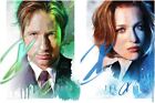 The X-Files Interpretive Artwork Agents Fox Mulder & Dana Scully Fine Art Prints