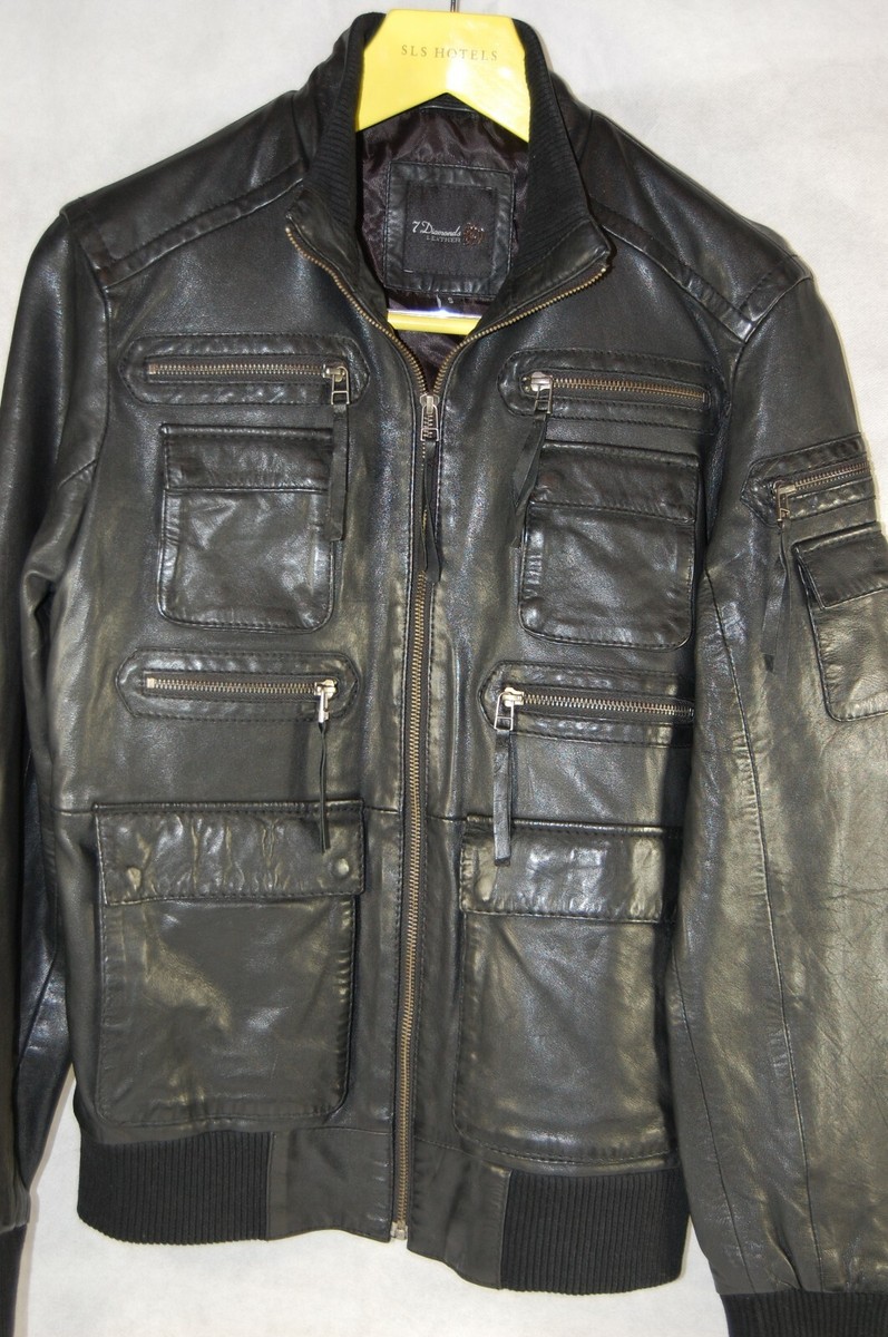 7 Diamonds Coats, Jackets & Vests Leather Outer Shell for