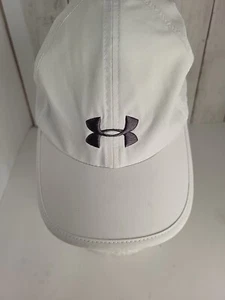 Under Armour UA Hat Cap Running Tennis Golf Lightweight Woman’s Ladies White - Picture 1 of 8