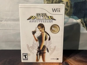 Lara Croft Tomb Raider Anniversary Nintendo Wii 2007 Complete W/Manual CIB - Picture 1 of 3