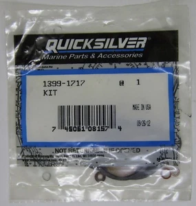 New Quicksilver Mercury Marine Boat OEM Carburetor Gasket Kit Part No. 1399-1717 - Foto 1 di 2