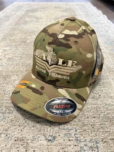 Eagle Wilton Manors LGBTQ bar multi camo FlexFit cap hat Large XL new - Imagen 1 de 7