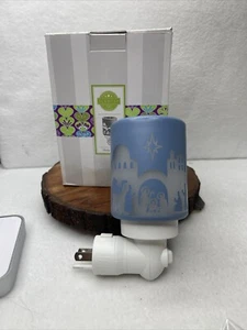 NEW Scentsy Holy Night Plug In MINI Wax Warmer NIB RETIRED Nativity Christmas - Picture 1 of 4