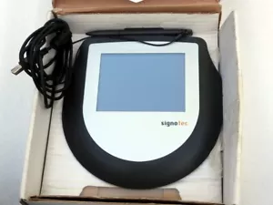 NOS SIGNOTEC OMEGA COLOR LCD SIGNATURE PAD FTDI-USB INTERFACE ST-CE1075-2-U100 - Picture 1 of 6
