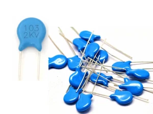 103 2kv (1000x) Disc Ceramic Capacitors 10000pF 10nF 0.01uF 103 2000V - Picture 1 of 2