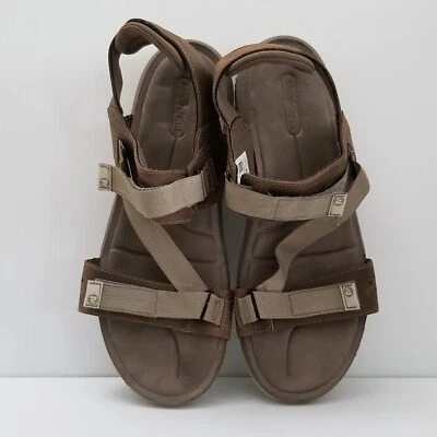 Merrell Mens Size 12 Beige Sandals Shoes J91513 Walking Hiking Hook & Loop Strap - Image 1 of 4