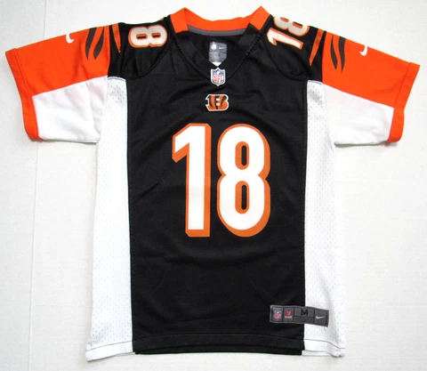 AJ Green Cincinatti Bengals #18 Football Jersey Boy's Size M Nike Cover