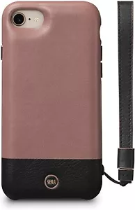 Arri Wristlet Leather Lanyard Snap On Case for New iPhone SE 2020 / iPhone 8 / 7 - Picture 1 of 22