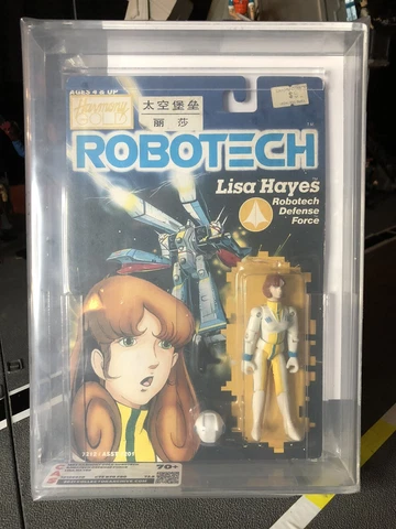 Robotech Defense Force Lisa Hayes 1992 Harmony Gold  CAS graded 70+, not AFA Cover