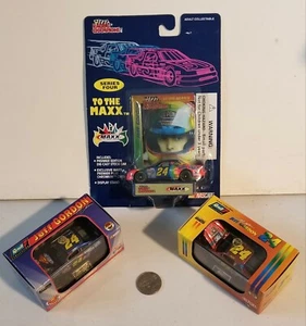 Jeff Gordon  Superman Dupont 24 Revel MAXX Racing Champions Lot of 3 1:64 Revell - Picture 1 of 7